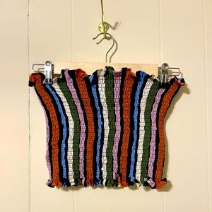 Striped Tube Top